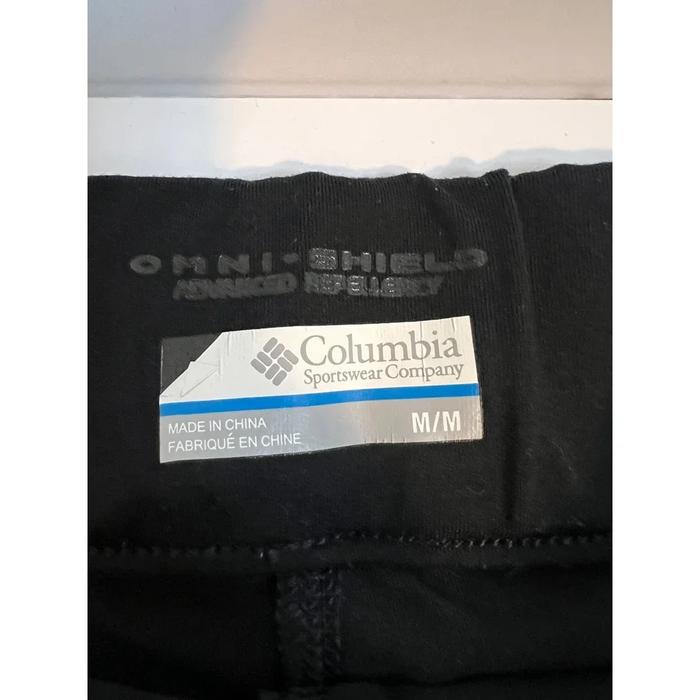 Columbia Omni-Shield Skort Womens Medium Black Hiking Golf Activewear Skirt